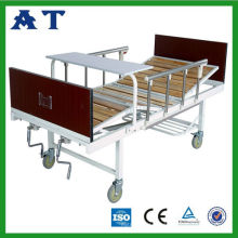 Lit médical à double pli pliant ABS / mobilier hospitalier / équipement médical